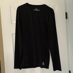 Reebok Men's Classic Black Long Sleeve Tee